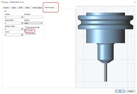 haas live tooling program example